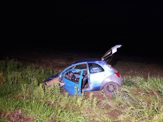 Colisão frontal é atendida pela PRF e CB na BR-285 em Passo Fundo - foto 2