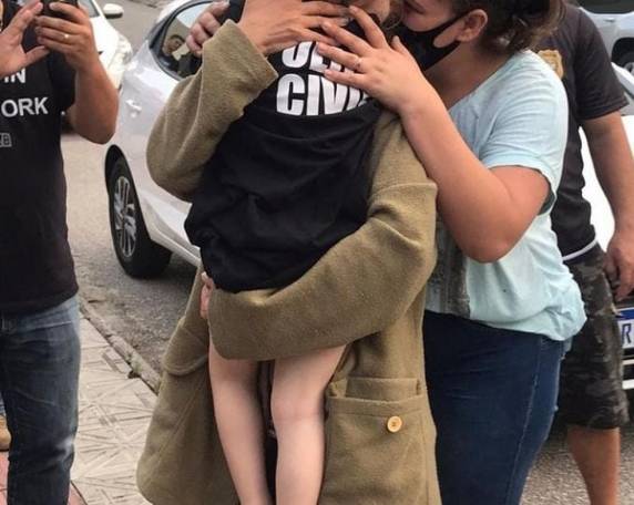 Casal do RS foi preso na semana passada após menina de quatro anos ser resgatada de cativeiro