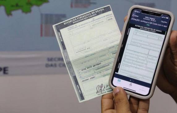 Resolução do Contran determina fim do papel-moeda verde também para o documento