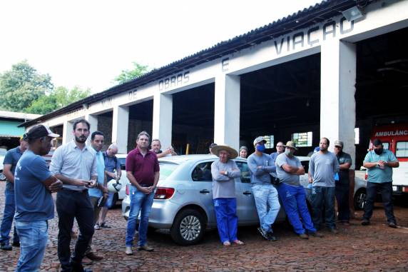 Nos próximos dias, Corso e Josias estarão visitando todas as secretarias municipais