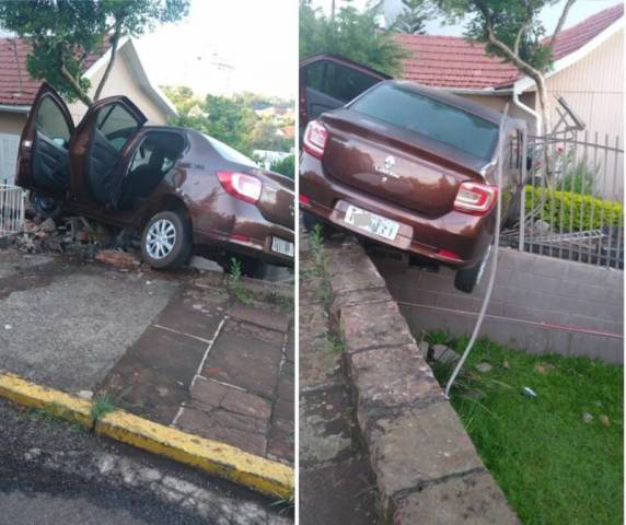 Acidente aconteceu por volta das 06h, da manha de hoje próximo a escola Pindorama