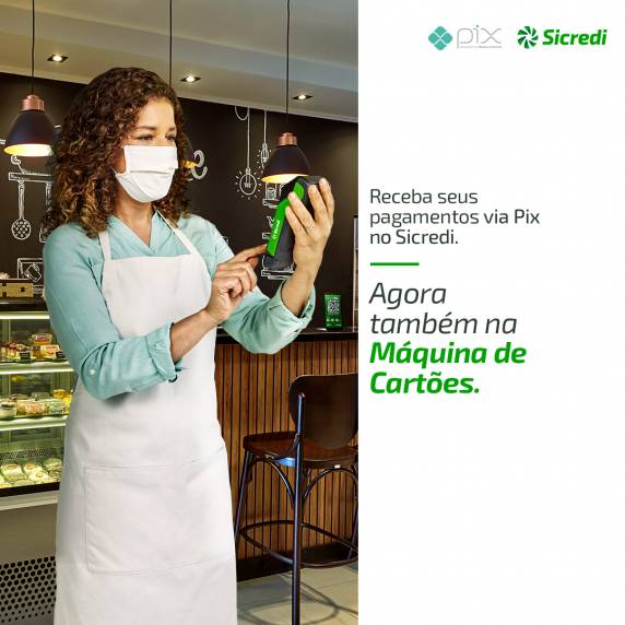 Máquinas de cartões do Sicredi contam com o Pix para receber pagamentos - foto 2