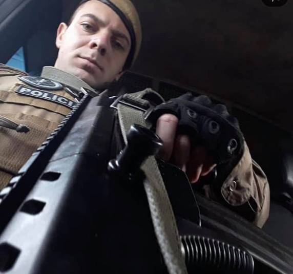 Soldado de 32 anos seguirá com tratamento médico em casa. Assaltantes queimaram caminhão, atiraram para o alto, fizeram reféns e fugiram com milhões de reais no fim de novembro