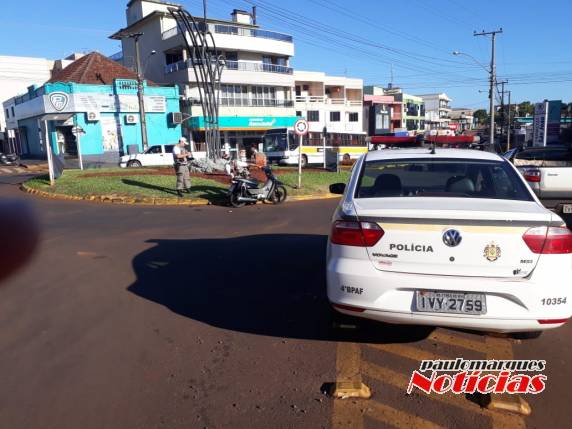 Motociclista fica ferida em acidente na rótula Willy Beckert em Três de Maio - foto 5