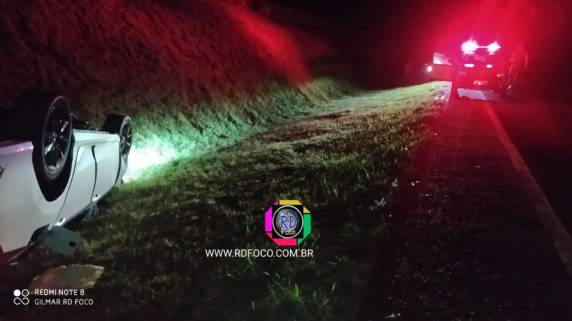 Jovem redentorense capota veículo na ERS 317 - foto 2