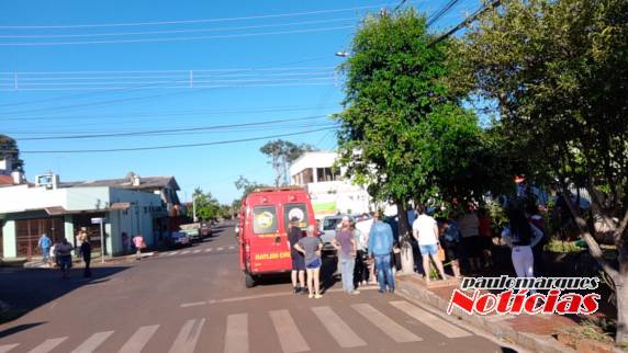 Acidente deixa três pessoas feridas no Centro de Três de Maio - foto 6