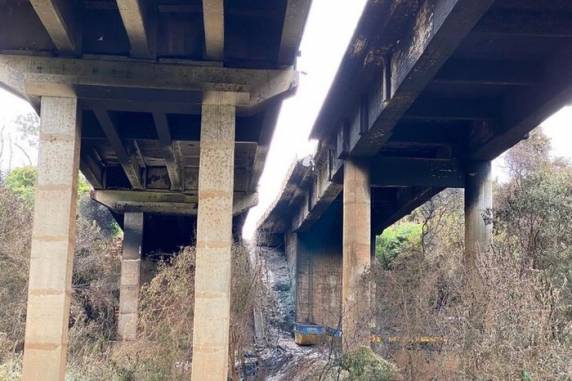 Uso emergencial será permitido em pista única em uma das travessias; recuperação da estrutura danificada por acidente vai levar seis meses