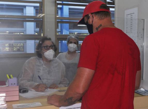 No local ocorre o acolhimento de pacientes com sintomas de coronavírus e síndromes gripais
