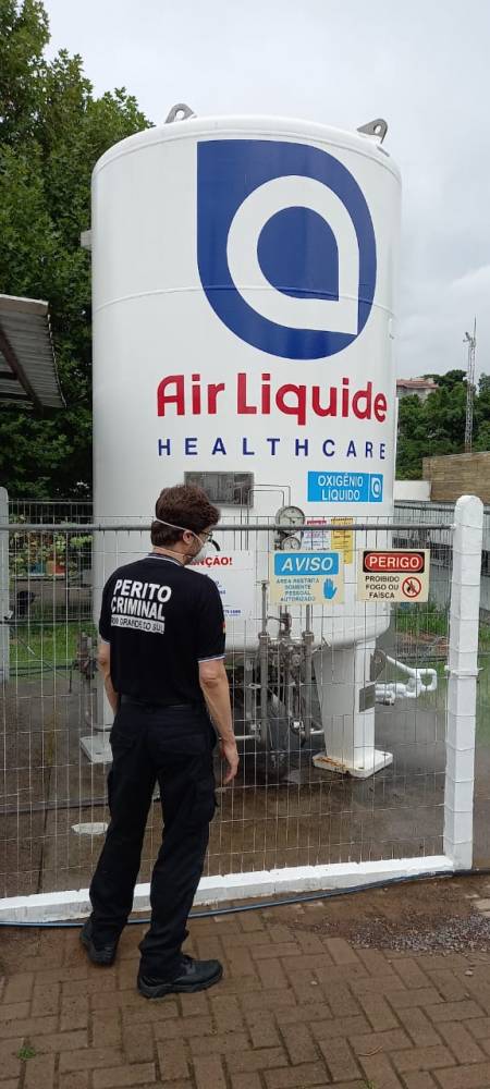 Perícia em Hospital de Campo Bom busca falhas em sistema de distribuição de oxigênio - foto 6