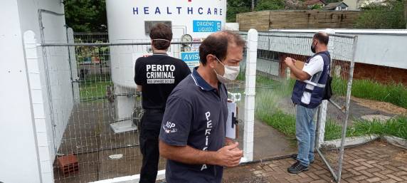 Perícia em Hospital de Campo Bom busca falhas em sistema de distribuição de oxigênio - foto 3