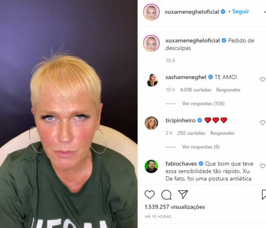 Durante uma live sobre direitos dos animais, a apresentadora disse que o grupo "serviria para alguma coisa antes de morrer"