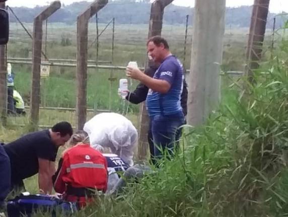 Família estava às margens de um córrego em Araranguá quando foram atacadas pelo enxame. Entre as vítimas estava uma criança de 6 anos