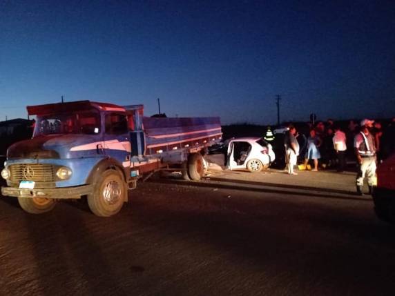 Acidente na BR 468 em Palmeira das Missões - foto 2
