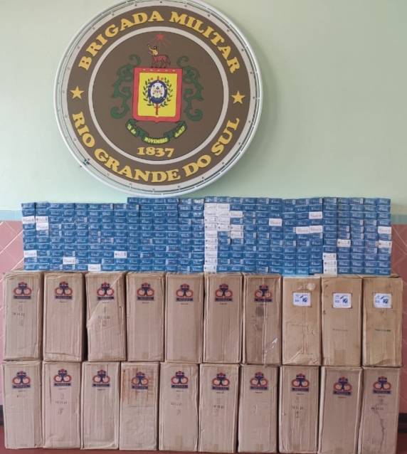 Brigada Militar apreende cigarros contrabandeados no interior de Crissiumal - foto 3