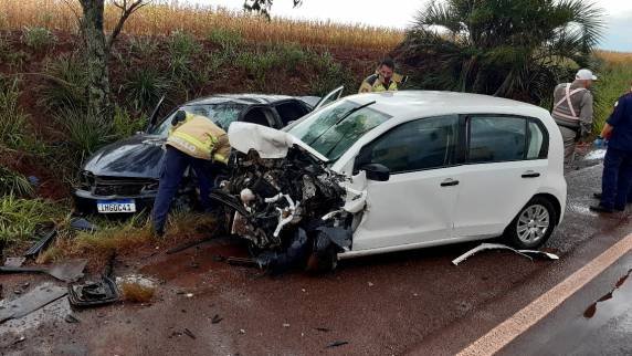 Acidente deixa dois feridos na RS 344 em Giruá - foto 3