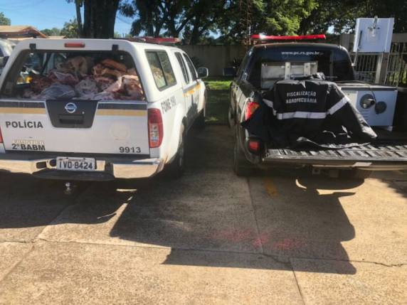 Operação em Cruz Alta combate abigeato e crime contra relação de consumo - foto 5