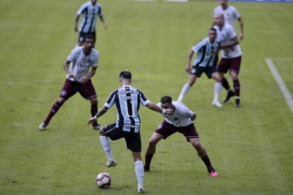 Matheus Henrique e Ferreira marcaram para o Tricolor neste domingo