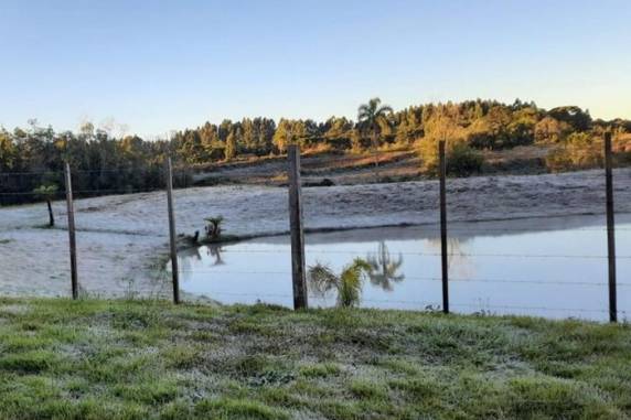 Vacaria, na Serra, registrou -2,2°C às 4h