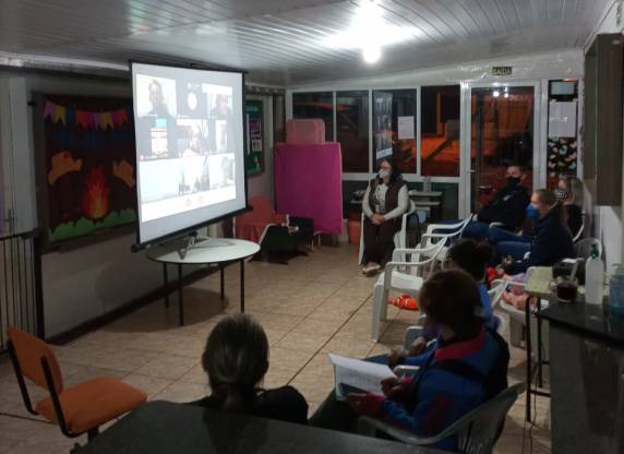 Encontro ocorreu via Google Meet