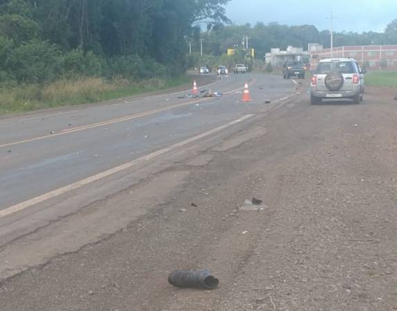 Colisão entre carro e moto deixa um morto na RS 210 em Boa Vista do Buricá - foto 2