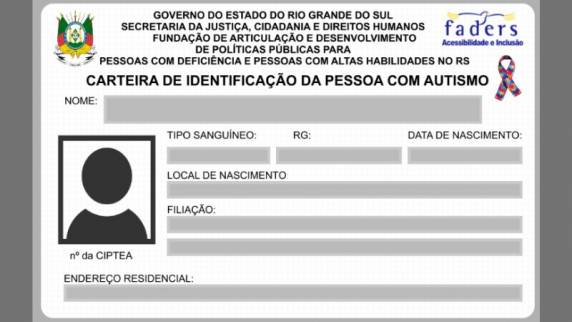Documento traz algumas inovações, como um QR Code, em que será possível obter mais dados sobre a pessoa com TEA