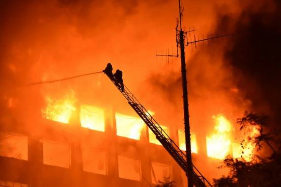 Incêndio atinge prédio da Secretaria de Segurança Pública do RS - foto 2