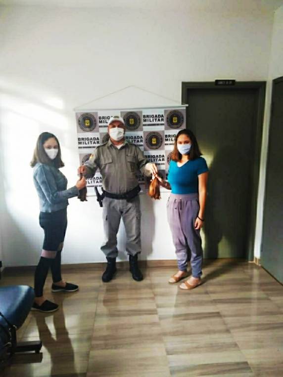 Campanha ''Cabelos de Aço'' da Brigada Militar em Alecrim - foto 4