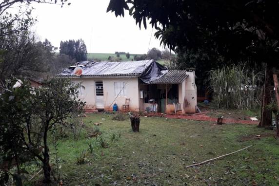 Temporal de granizo atingiu o município na noite de segunda-feira