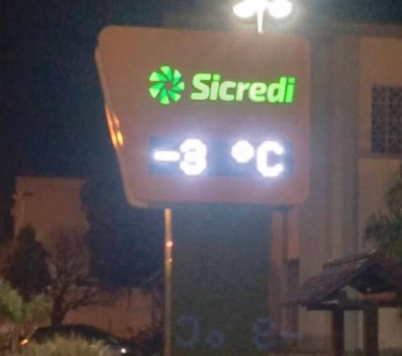 Madrugada tem temperaturas negativas em cidades do RS; Canguçu registrou neve - foto 2