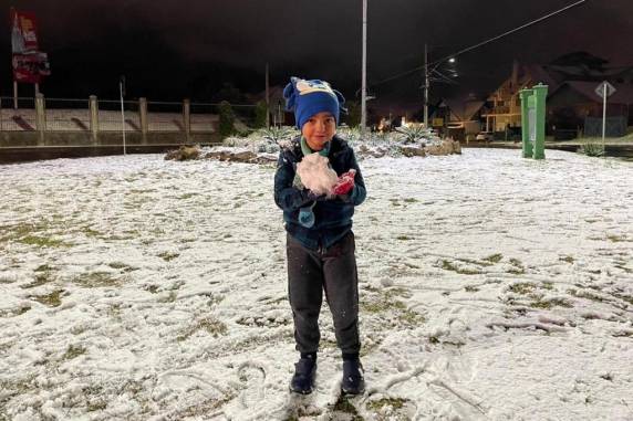 Neve é registrada em pelo menos 15 cidades gaúchas - foto 5