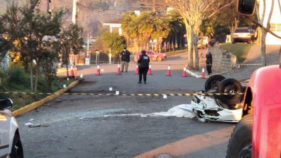 Jovem morre em grave acidente de trânsito na Via Siena em Serafina Corrêa - foto 2
