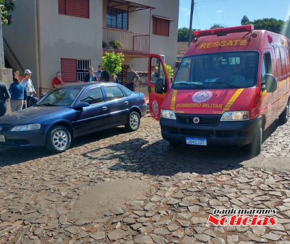 Estudante é atropelada quando atravessava a rua, em Três de Maio - foto 3