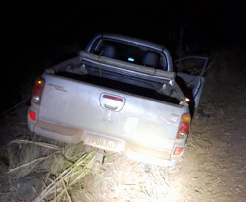 Caminhonete roubada em Tiradentes do Sul é abandonada por meliantes no interior de Crissiumal após perseguição da BM - foto 2