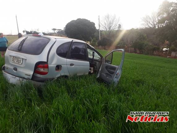 Saída de pista deixa homem ferido em Esquina Bela Vista, Três de Maio - foto 4