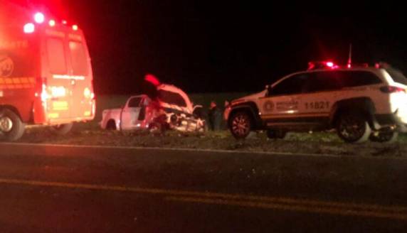 Acidente na BR 285 em Santa Barbará do Sul deixa quatro pessoas feridas - foto 2