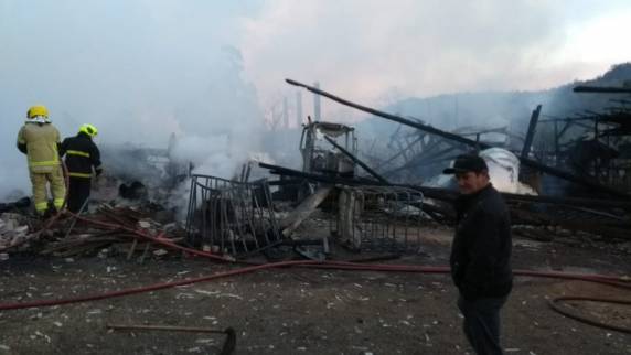 Incêndio consome galpão no interior de Boa Vista do Buricá - foto 2