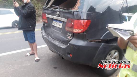 Engavetamento envolve veículo de Alegria na BR 386 - foto 2