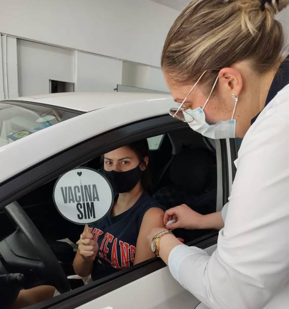 Serão distribuídas 500 senhas para aplicação mediante ordem de chegada