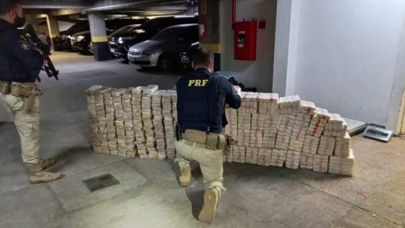 É a maior apreensão de cocaína do ano feita pela PRF no RS