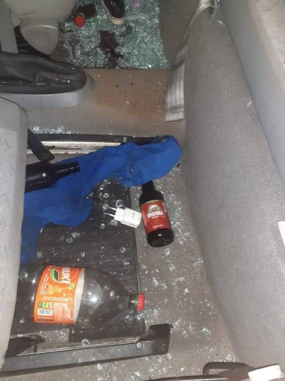 Veículo conduzido por motorista embriagado invade agência do Sicredi em Palmeira das Missões - foto 3
