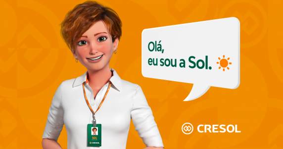 Conheça a Sol, a nova assistente virtual da Cresol, que poderá atender os mais 660 mil cooperados do Sistema