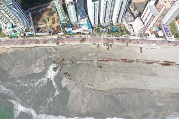 Duas situações aconteceram na última quinta-feira, no trecho da Barra Sul