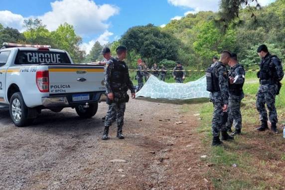 Três suspeitos morrem em Garibaldi durante ação da BM para evitar possível atentado - foto 2