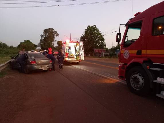 Mulher fica gravemente ferida em acidente em frente a Estação Rodoviária de Ijuí - foto 2