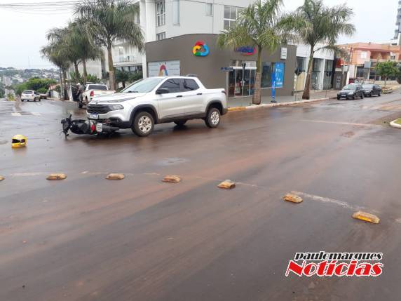 Motociclista fica ferido em acidente no Centro de Três de Maio - foto 3