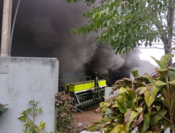 Incêndio de grandes proporções em Ponte Alta, São José do Inhacorá - foto 3