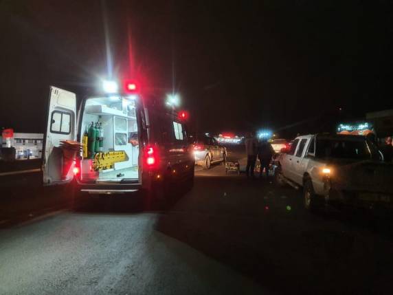 Motociclista colide em veículo que teve pane na BR-285 - foto 3