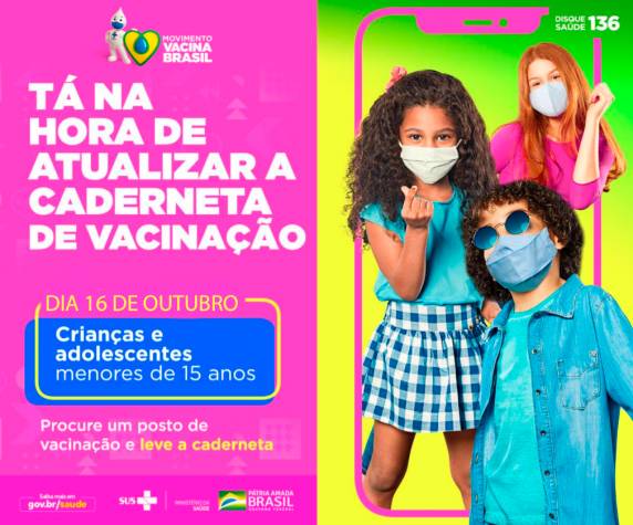 Serão disponibilizados 18 tipos de vacinas à população