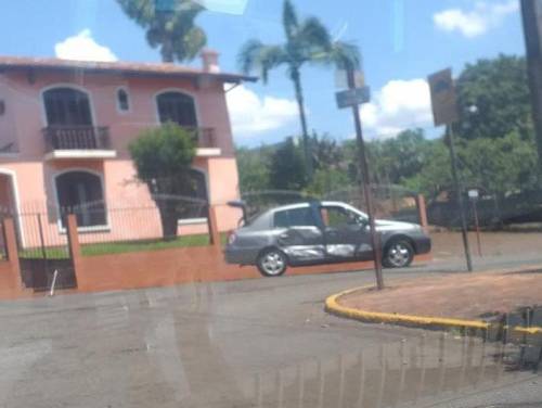 Colisão ocorreu no início da tarde dessa quinta-feira
