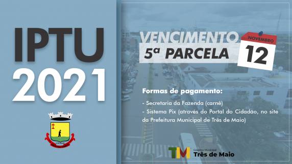 Pagamento pode ser realizado na Secretaria da Fazenda ou por meio do Sistema Pix